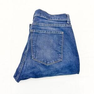 Mott & Bow Mom Dark Wash Denim Jeans Zip Fly SIze 31 x 28